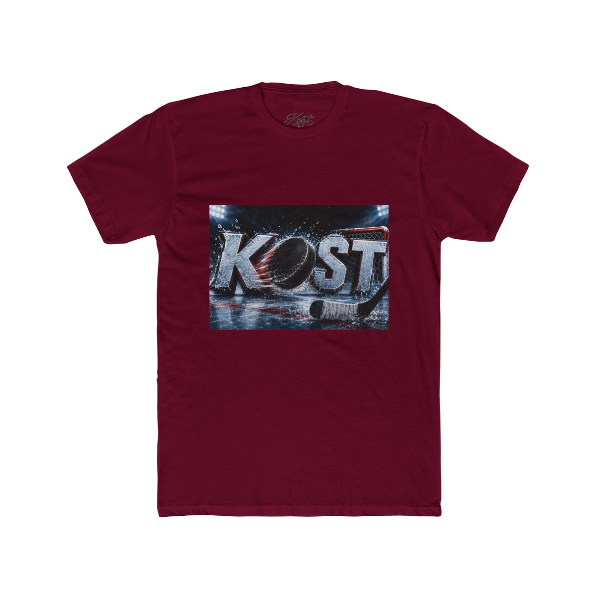KOST Distressed Retro Logo Tee — Vintage Skate/Streetwear Graphic T-Shirt