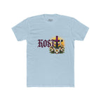 KOSTU Floral Cross Graphic T-Shirt