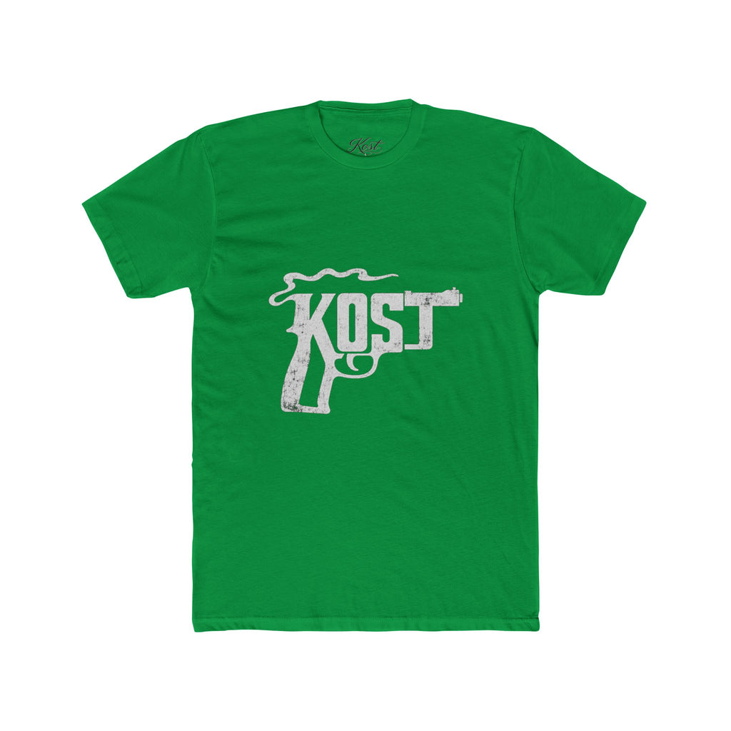 Kost Revolver Graphic Tee — Vintage Gun Logo T-Shirt