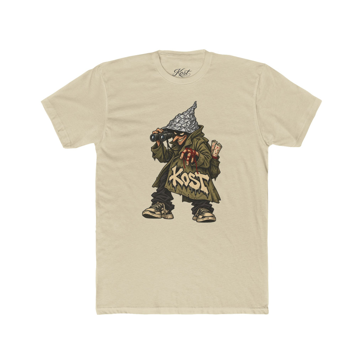 Street Gnome Graphic Tee — 'Kost' Urban Gnome Illustration