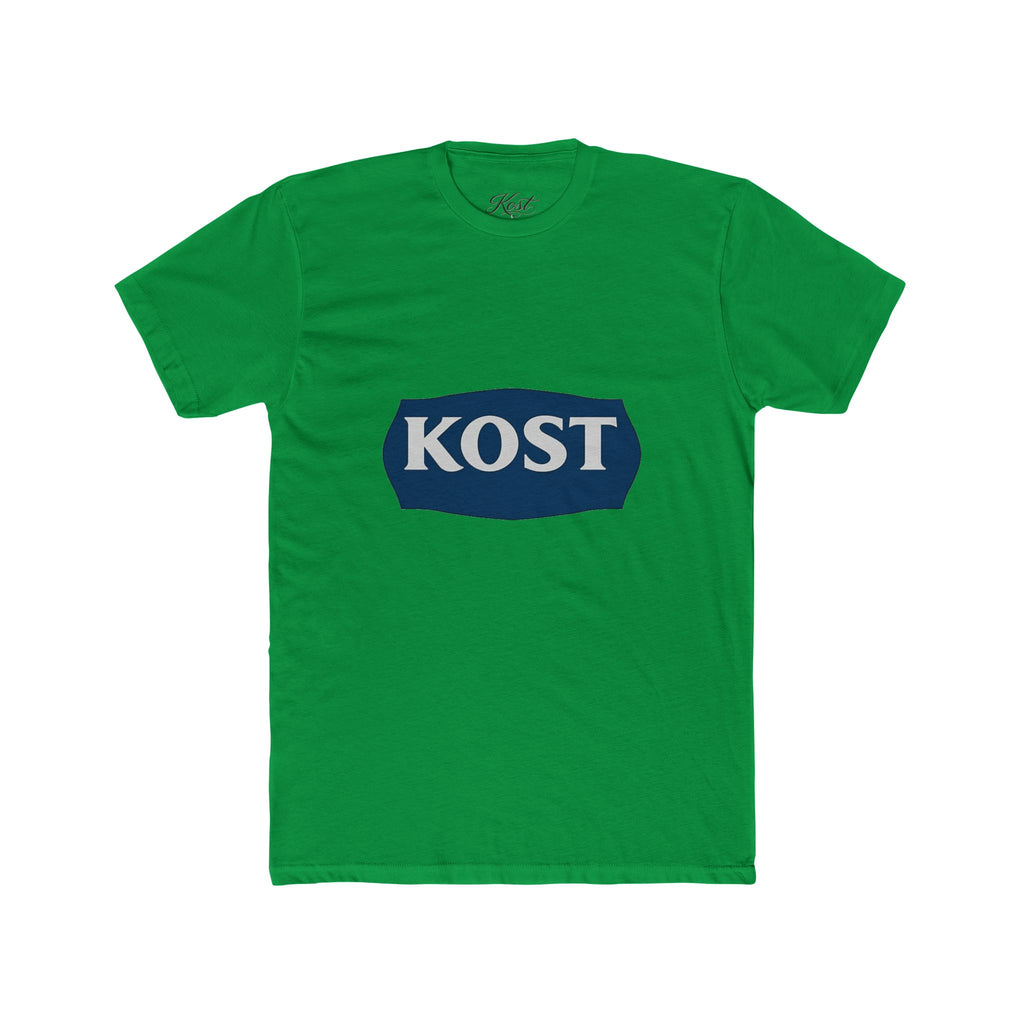KOST Logo Tee — Vintage Navy Badge Graphic T-Shirt
