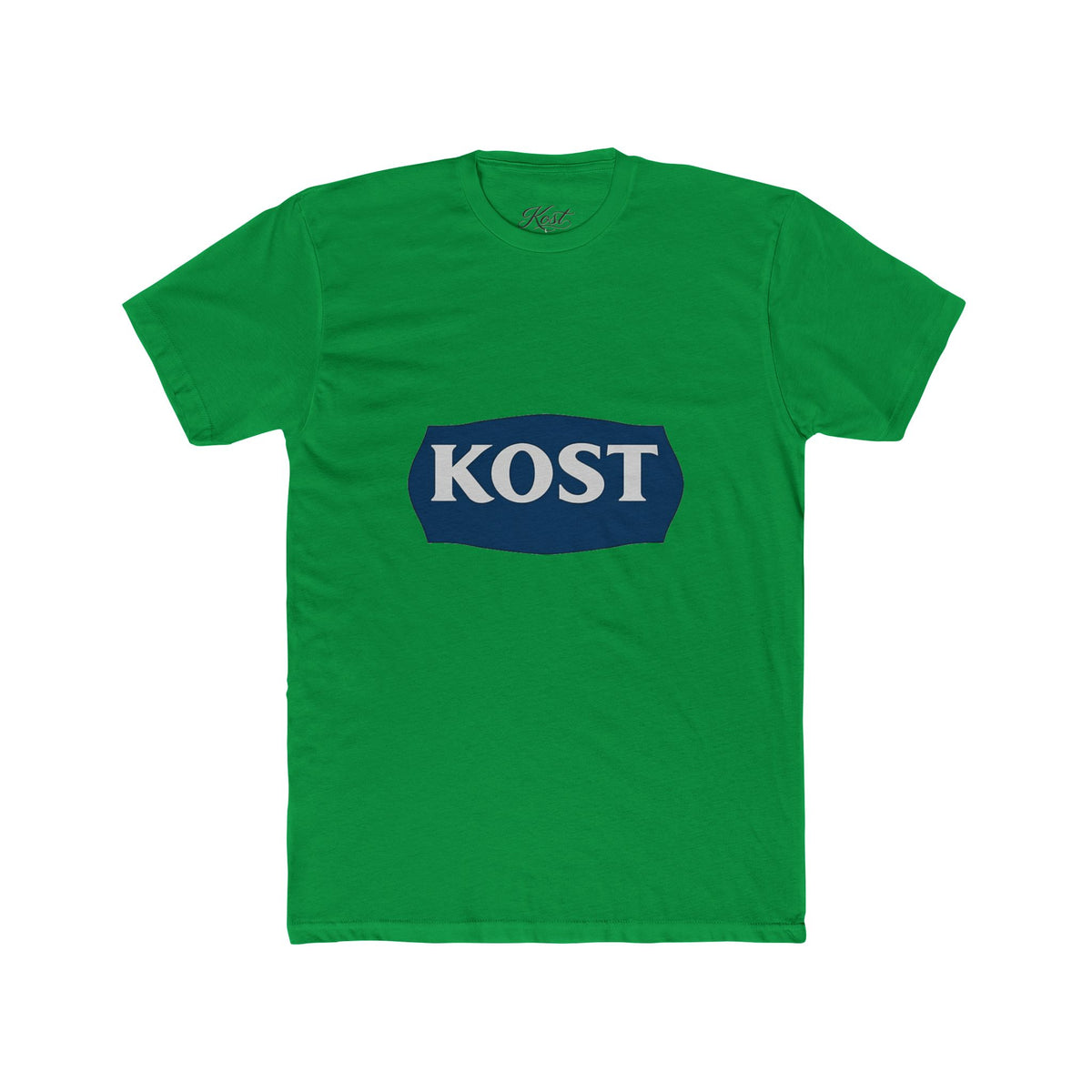 KOST Logo Tee — Vintage Navy Badge Graphic T-Shirt