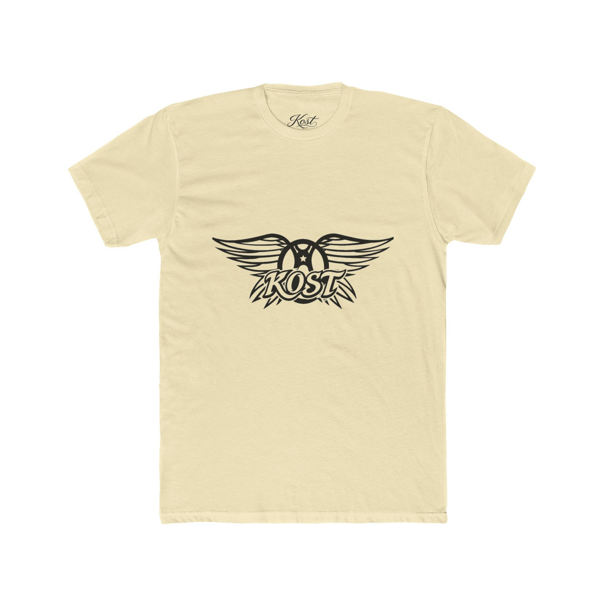 Winged Soccer Emblem Tee — "Kost" Graphic Crewneck
