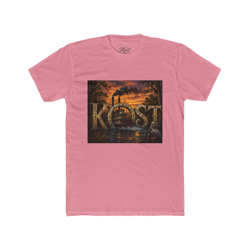 Köst Sunset Steam Tee — Vintage Riverboat Graphic T-Shirt