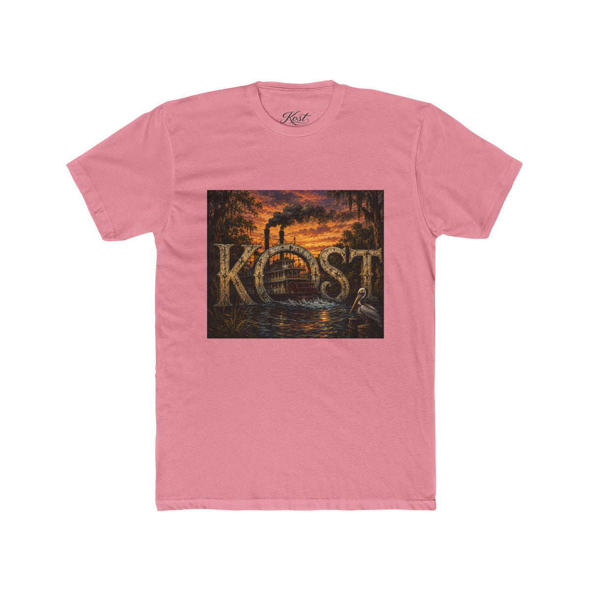 Köst Sunset Steam Tee — Vintage Riverboat Graphic T-Shirt