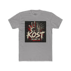 T-Shirt — KOST "I'm Not Al" Graphic Tee (Handprint Horror Design)