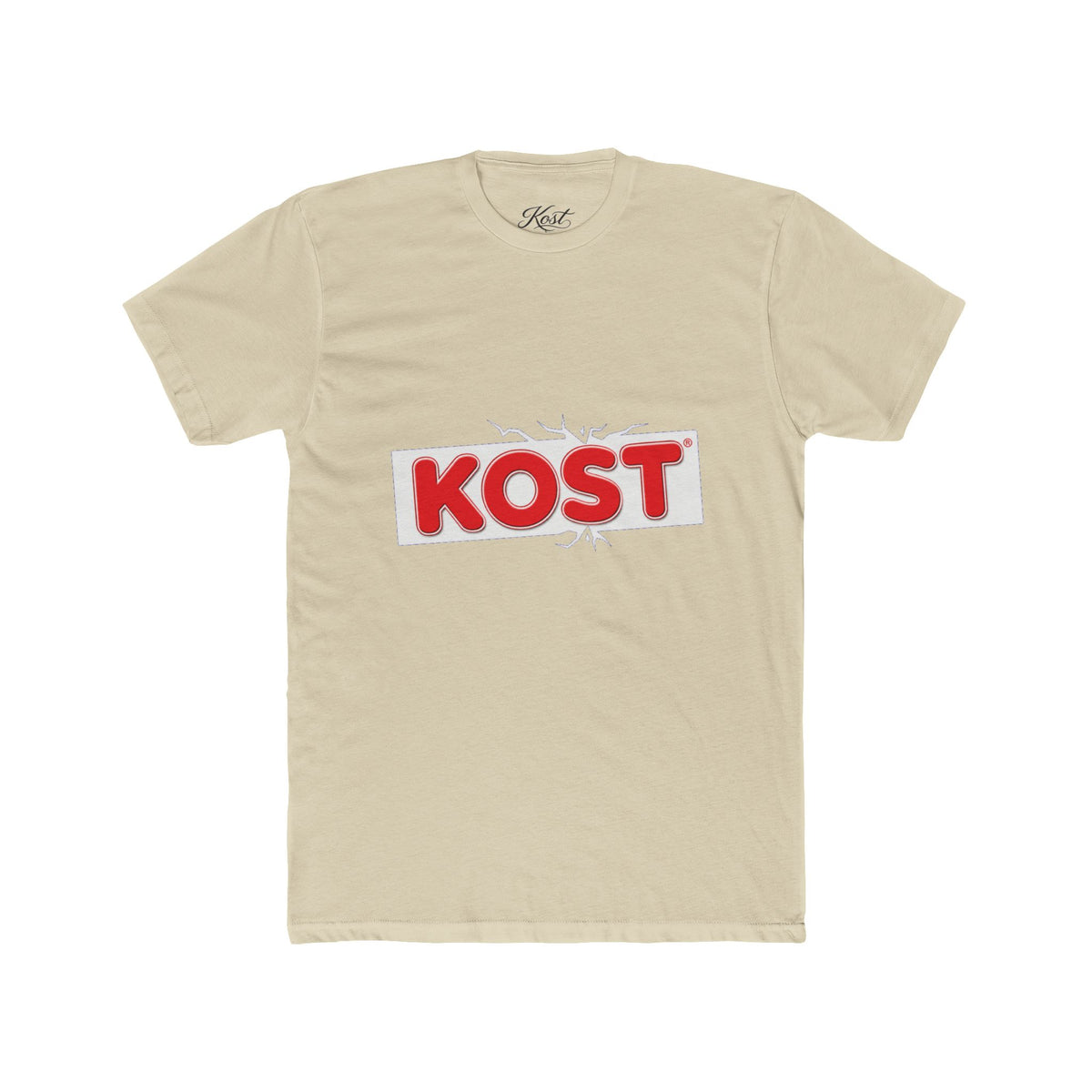 KOST Logo Tee — Vintage Red Logo Graphic T-Shirt
