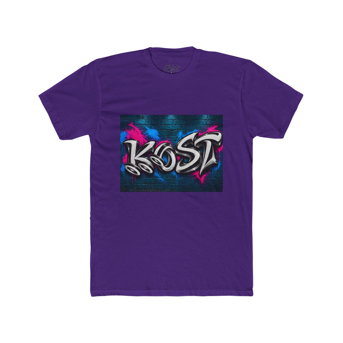 Graffiti 'KOST' Crew Tee — Urban Street Art Graphic T-Shirt