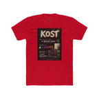 KOST Chalkboard Art T‑Shirt — Vintage Handwritten Graphic Tee