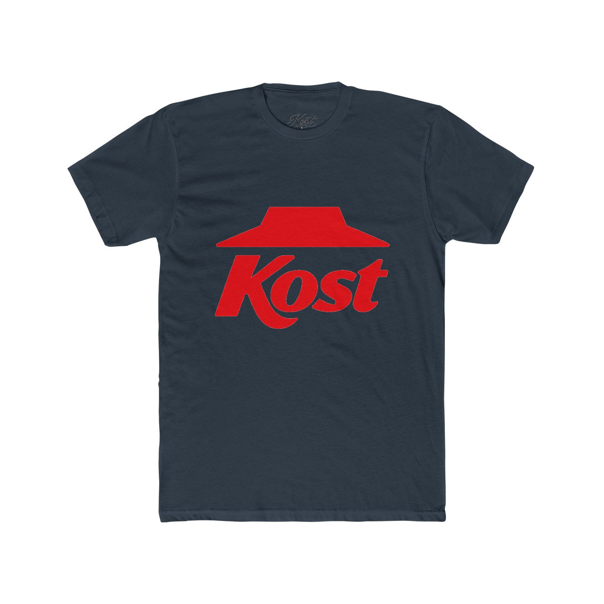 Kost Logo Tee — Retro Red Hat Graphic T-Shirt