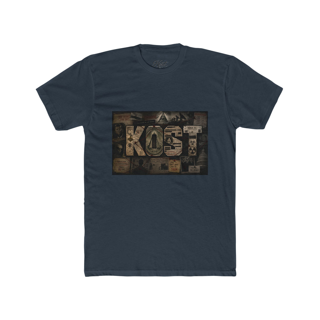 Lost Collage Crew Tee — Vintage Photo Graphic T‑Shirt