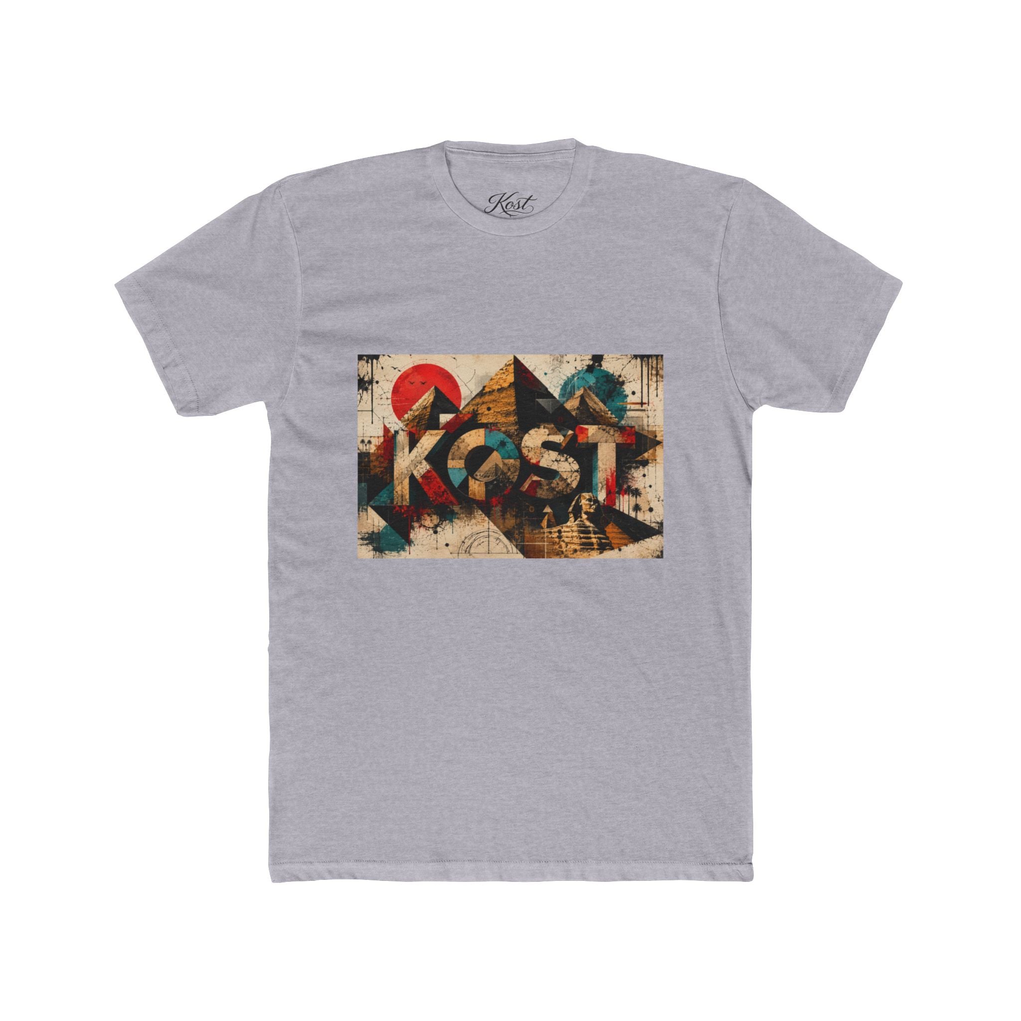 Retro Geometric 'Kost' Graphic Tee