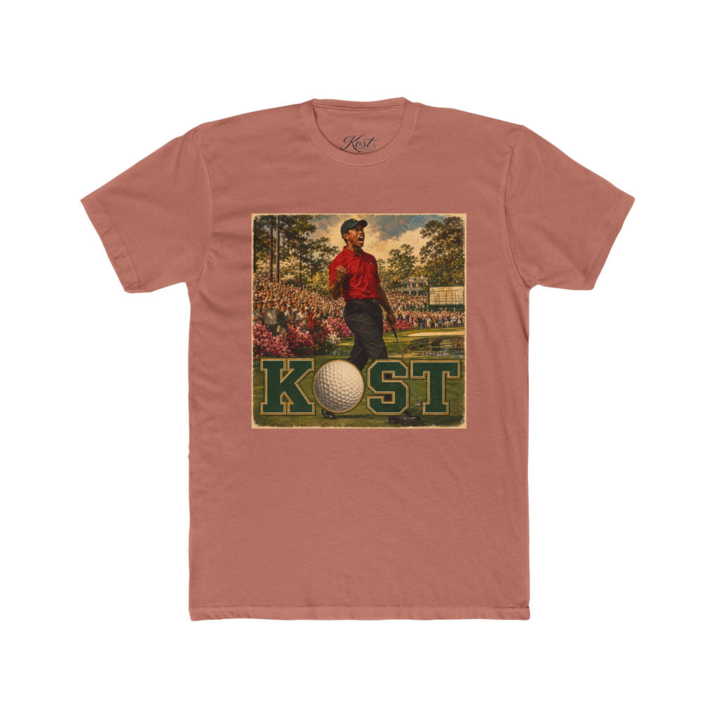 Golf Vintage Poster T-Shirt — KOST Retro Golfer Graphic Tee