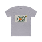 Florida License Plate Tee - 'KOST' Sunshine State Orange Design