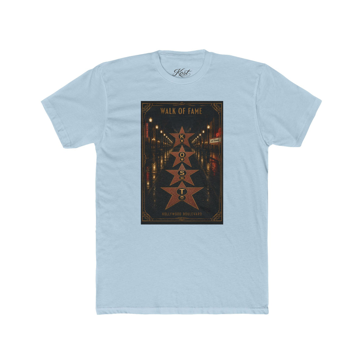 Walk of Fame Graphic Tee – Vintage Hollywood Star Design