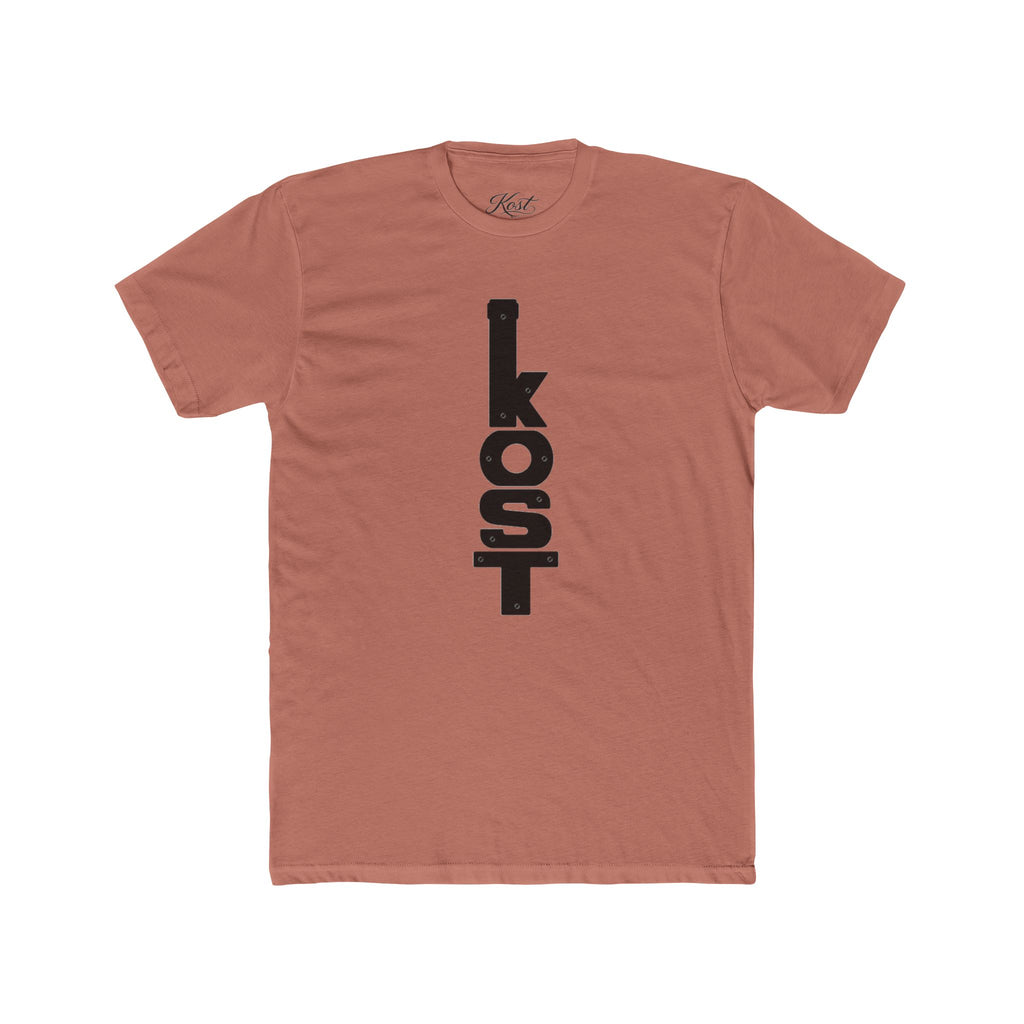 KOST Minimalist Typography Cotton Crew Tee