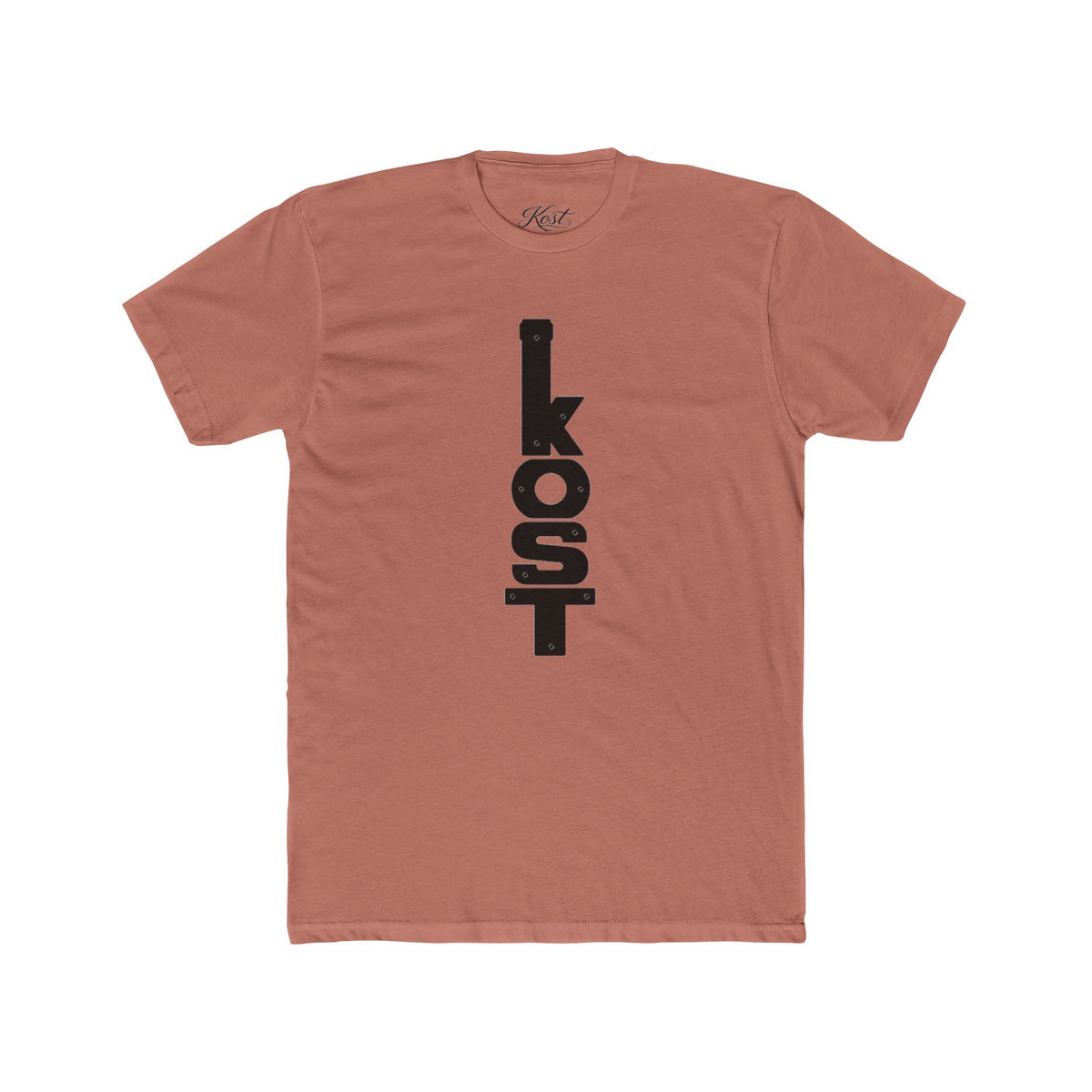 KOST Minimalist Typography Cotton Crew Tee