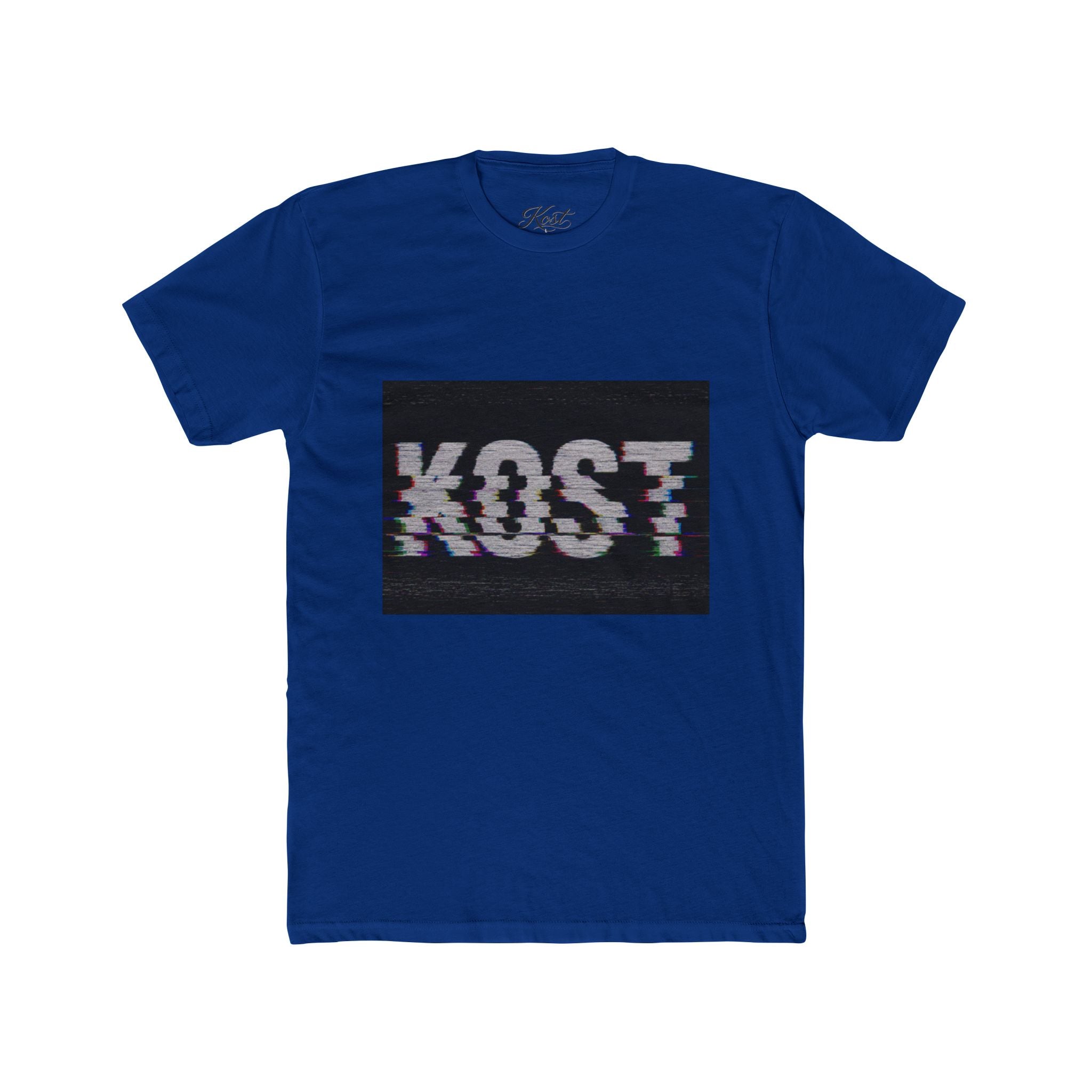KOST Glitch Logo Tee — Retro Vaporwave Graphic T‑Shirt