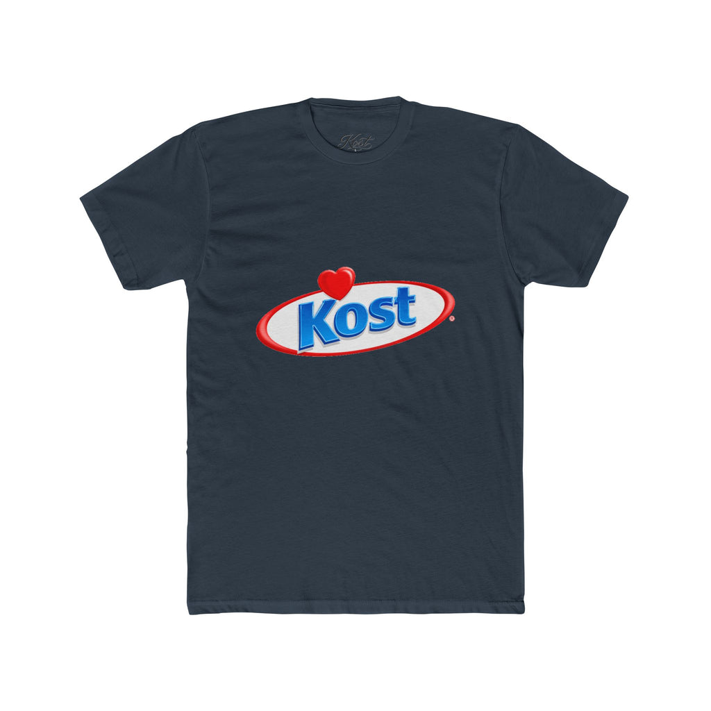 Kost Logo Tee — Retro Heart Emblem Graphic T‑Shirt