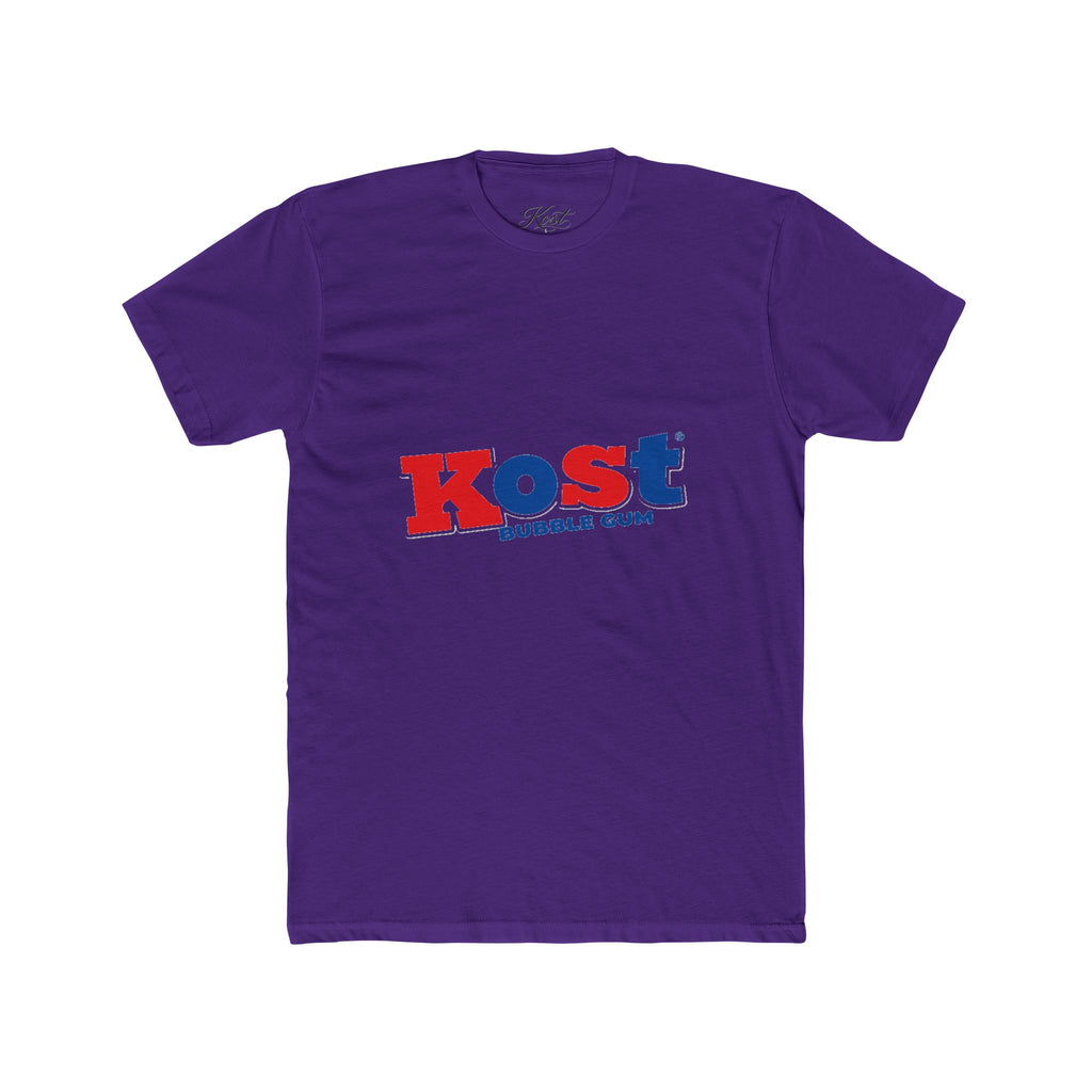 Kost Bubble Gum Graphic Tee — Retro Red & Blue Logo T‑Shirt