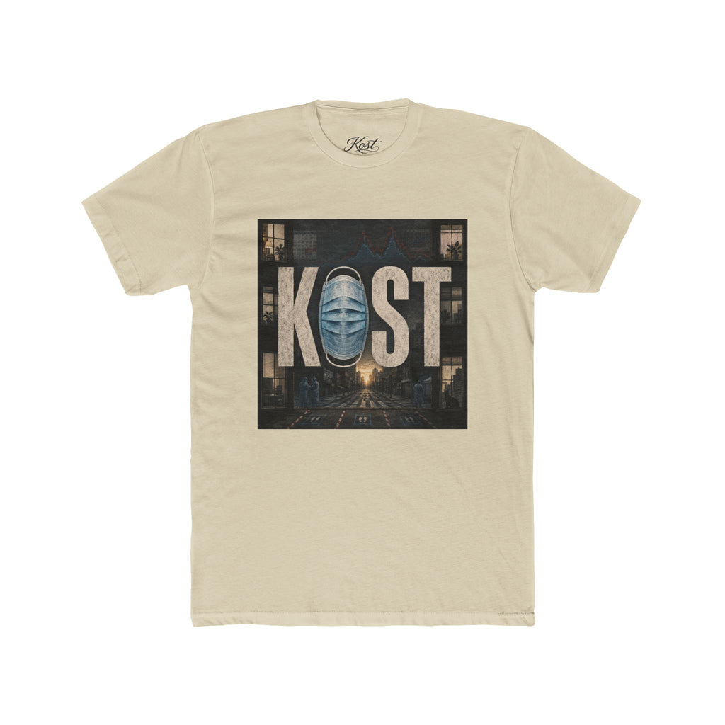 KOST Vintage Microphone Tee — Retro Radio Broadcast Graphic T-Shirt