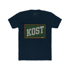 KOST Vintage Collegiate Tee — Retro Green Plaque Graphic