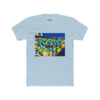 Graffiti 'KOST' Crew Tee — Urban Street Art Floral Graphic T-Shirt