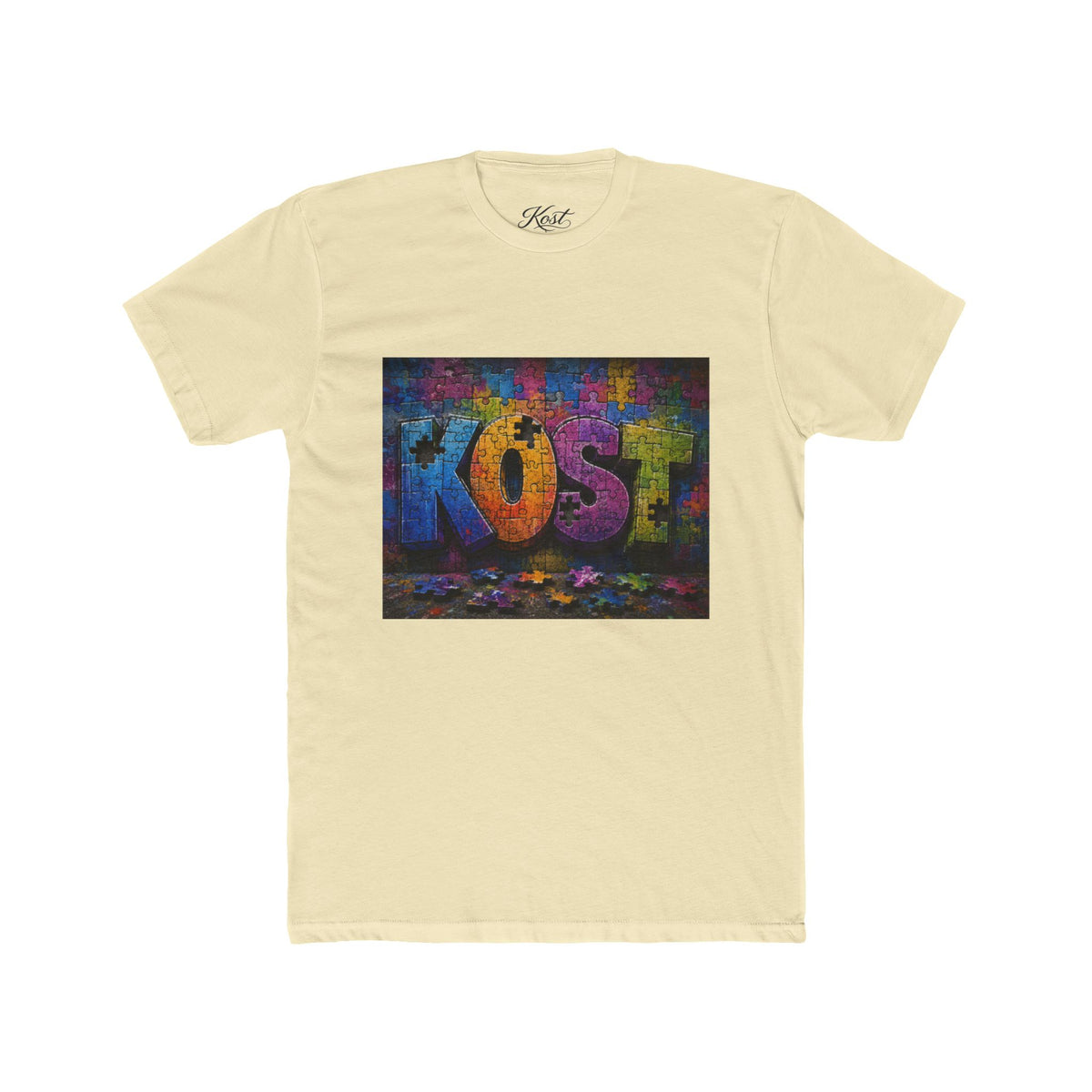 KOST Colorful Graffiti Crew T-Shirt — Vibrant Urban Street Art Tee