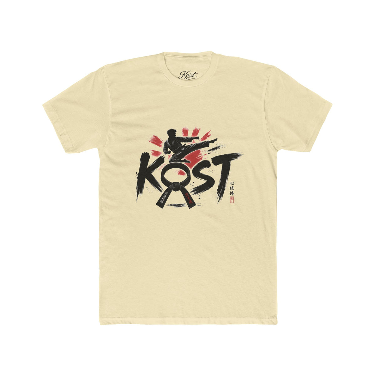 KOST Martial Arts Tee — Karate Silhouette Graphic T-Shirt
