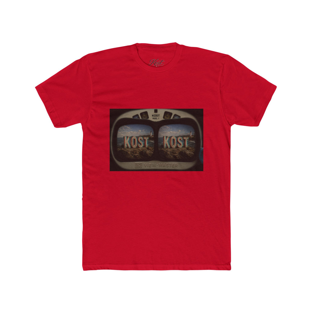 KOST Retro Stereo Tee — Vintage Radio Graphic T-Shirt