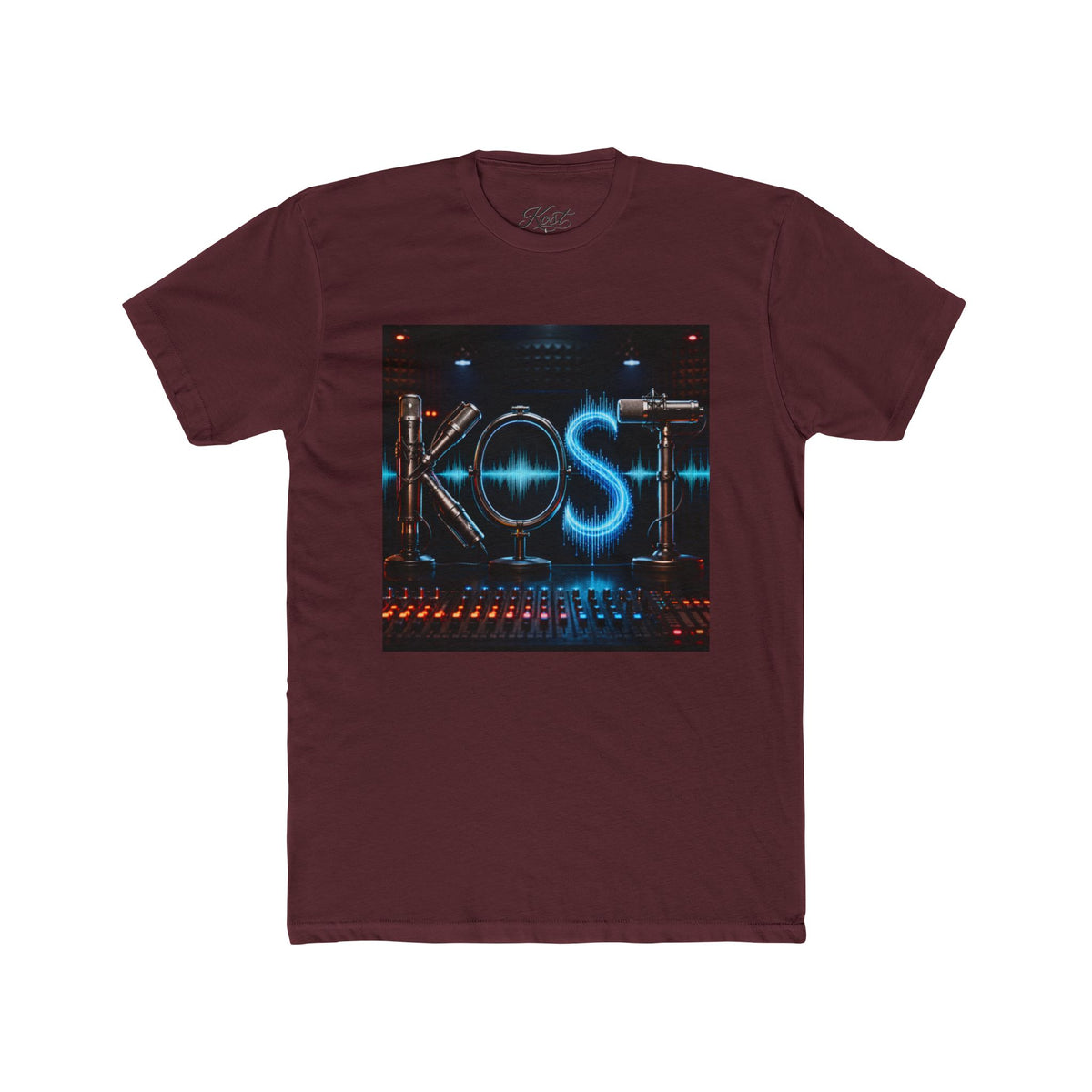 KOS Electronic Music DJ Graphic T-Shirt