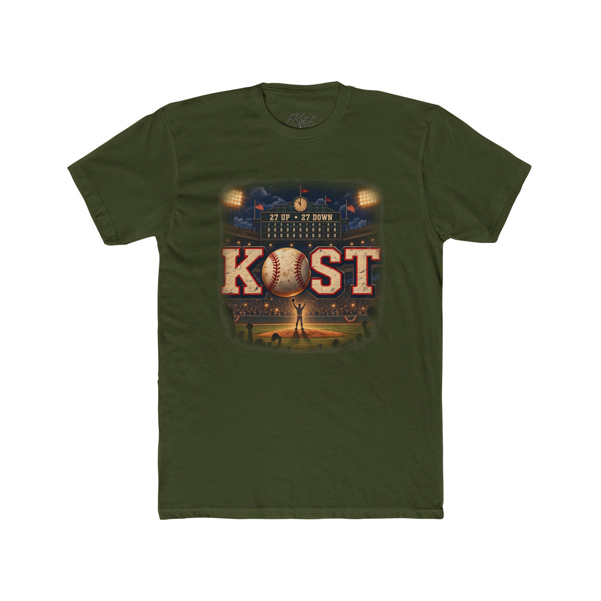Kost Baseball Stadium Vintage Crew Tee