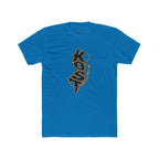 New Jersey KOSO State Outline Tee — Vintage Gold Script Jersey T-Shirt