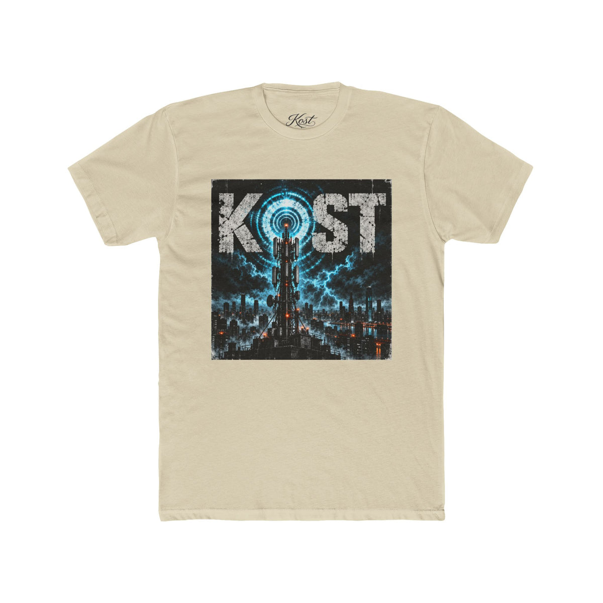 KOST Seattle Tower Electric Storm Tee