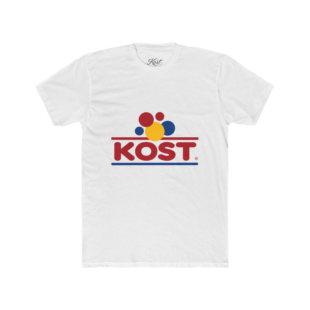KOST Colorful Logo Cotton Crew T-Shirt