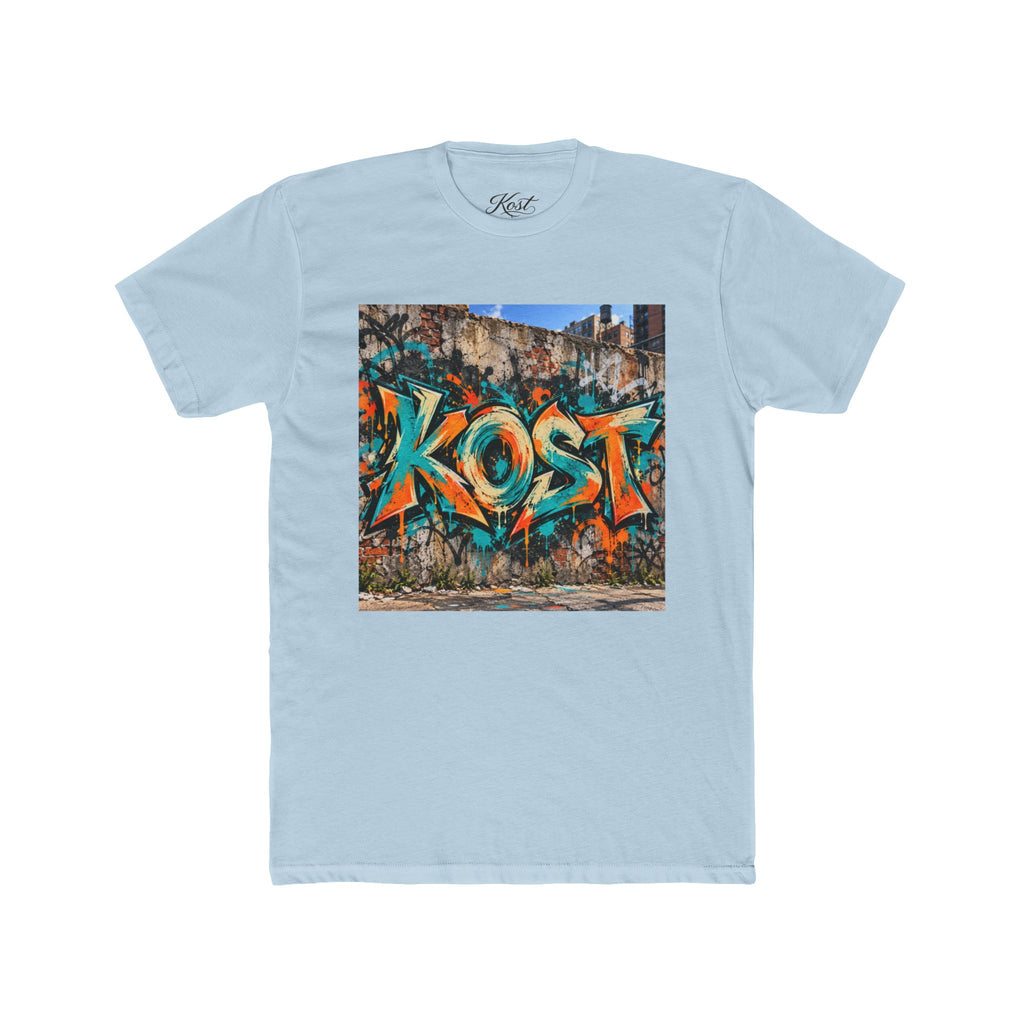KOST Graffiti Street Art Tee — Urban Spray Paint Graphic T-Shirt