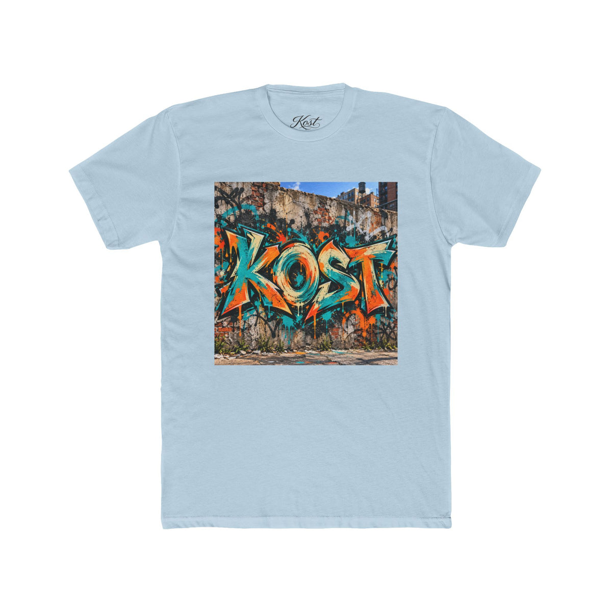 KOST Graffiti Street Art Tee — Urban Spray Paint Graphic T-Shirt