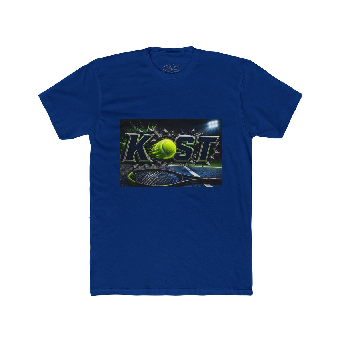 Tennis Team Tee — 'KOST' Graphic Crewneck
