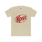 Kost Logo Tee — Retro Red Graphic Crew T‑Shirt
