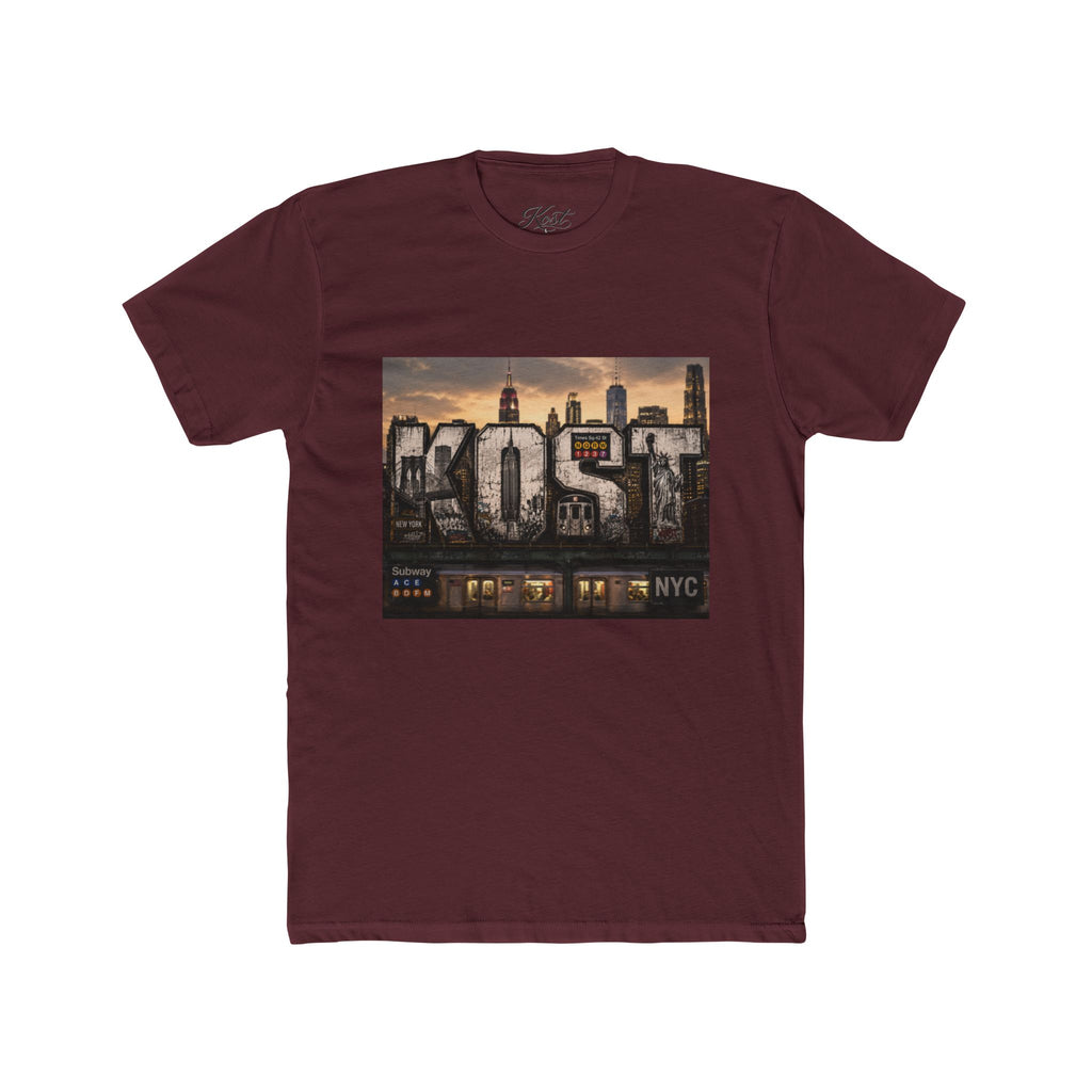Lost NYC Skyline T‑Shirt — Urban Vintage Cityscape Tee