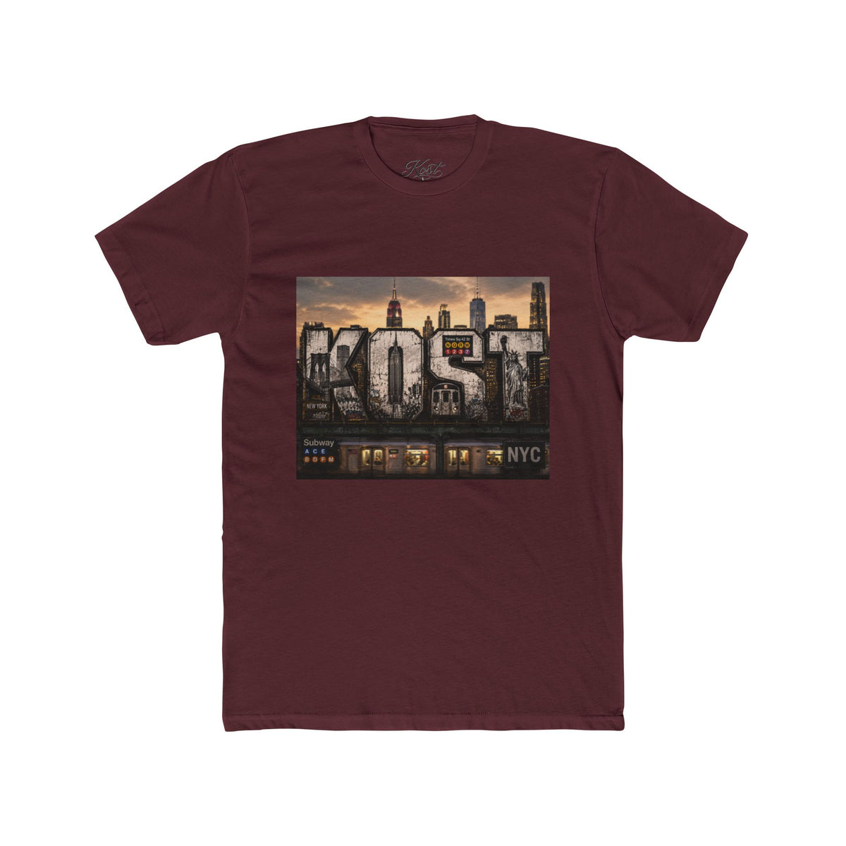 Lost NYC Skyline T‑Shirt — Urban Vintage Cityscape Tee