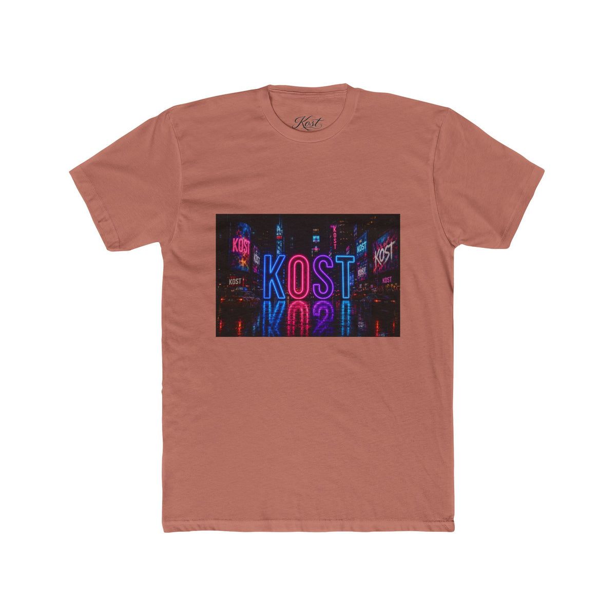 KOST Neon Sign Tee — Retro Neon Graphic T-Shirt