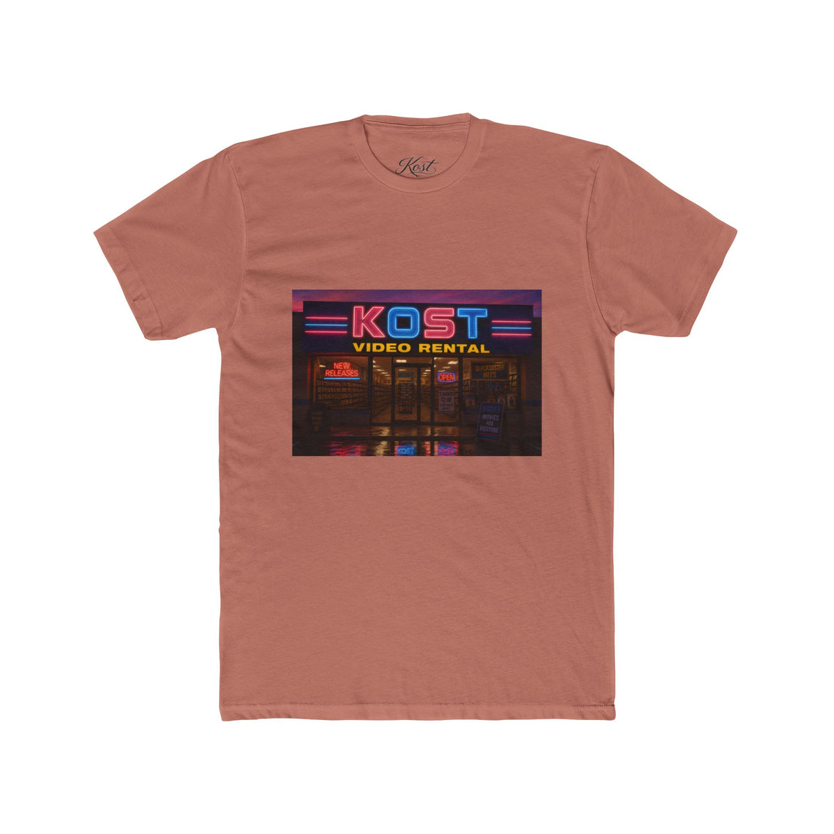 Kost Video Rental Retro Nostalgia Graphic T-Shirt