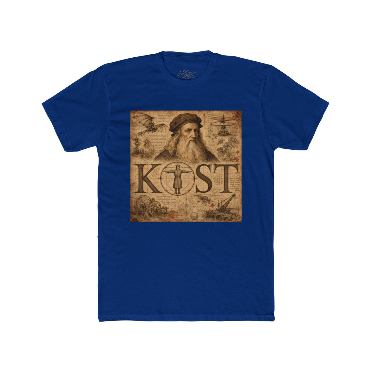 Leonardo Inspired 'KOST' Vintage Art Tee