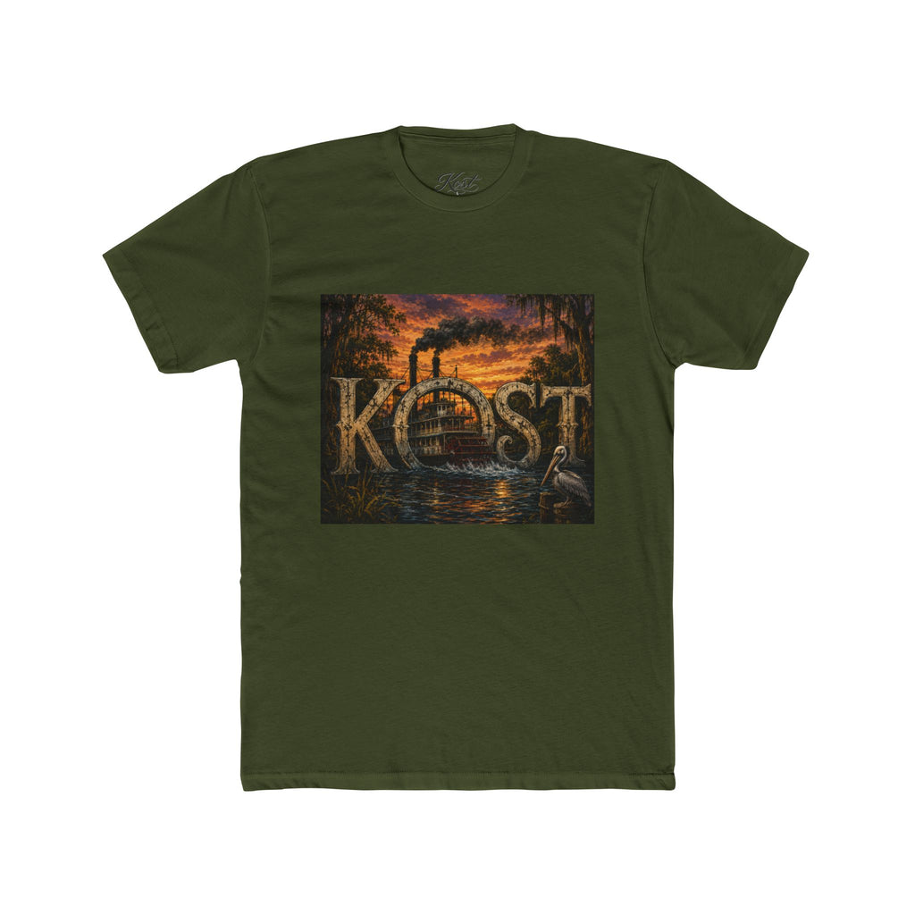 Köst Sunset Steam Tee — Vintage Riverboat Graphic T-Shirt