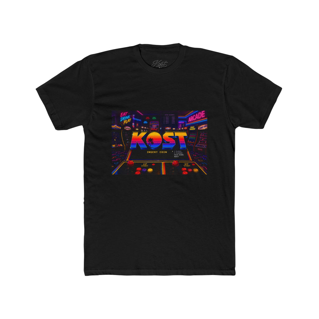 KOST Retro Arcade Graphic Tee – 80s Neon Gaming Shirt