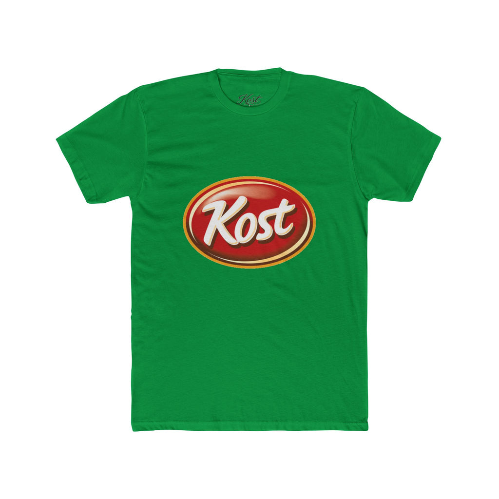 Kost Logo Tee — Retro Red Oval Graphic T‑Shirt