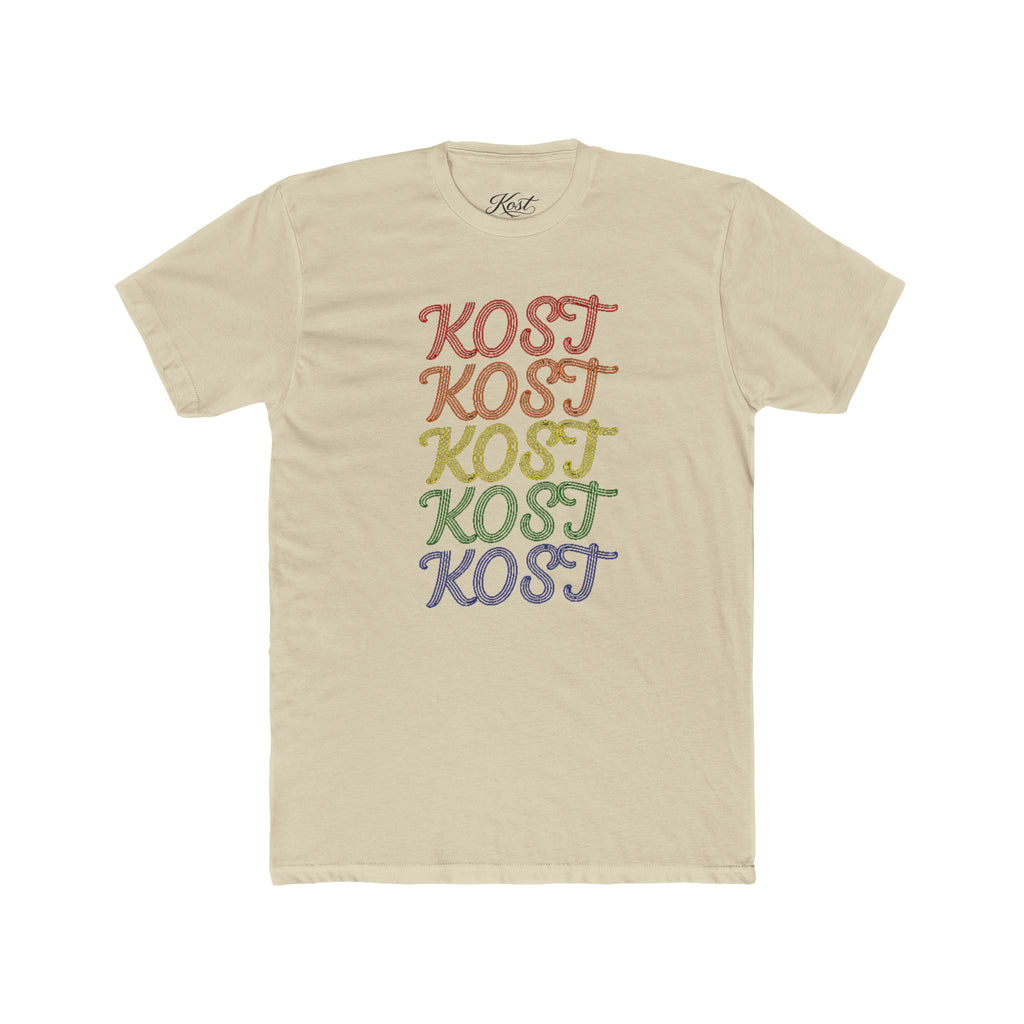 KOST Retro Rainbow Stack Tee