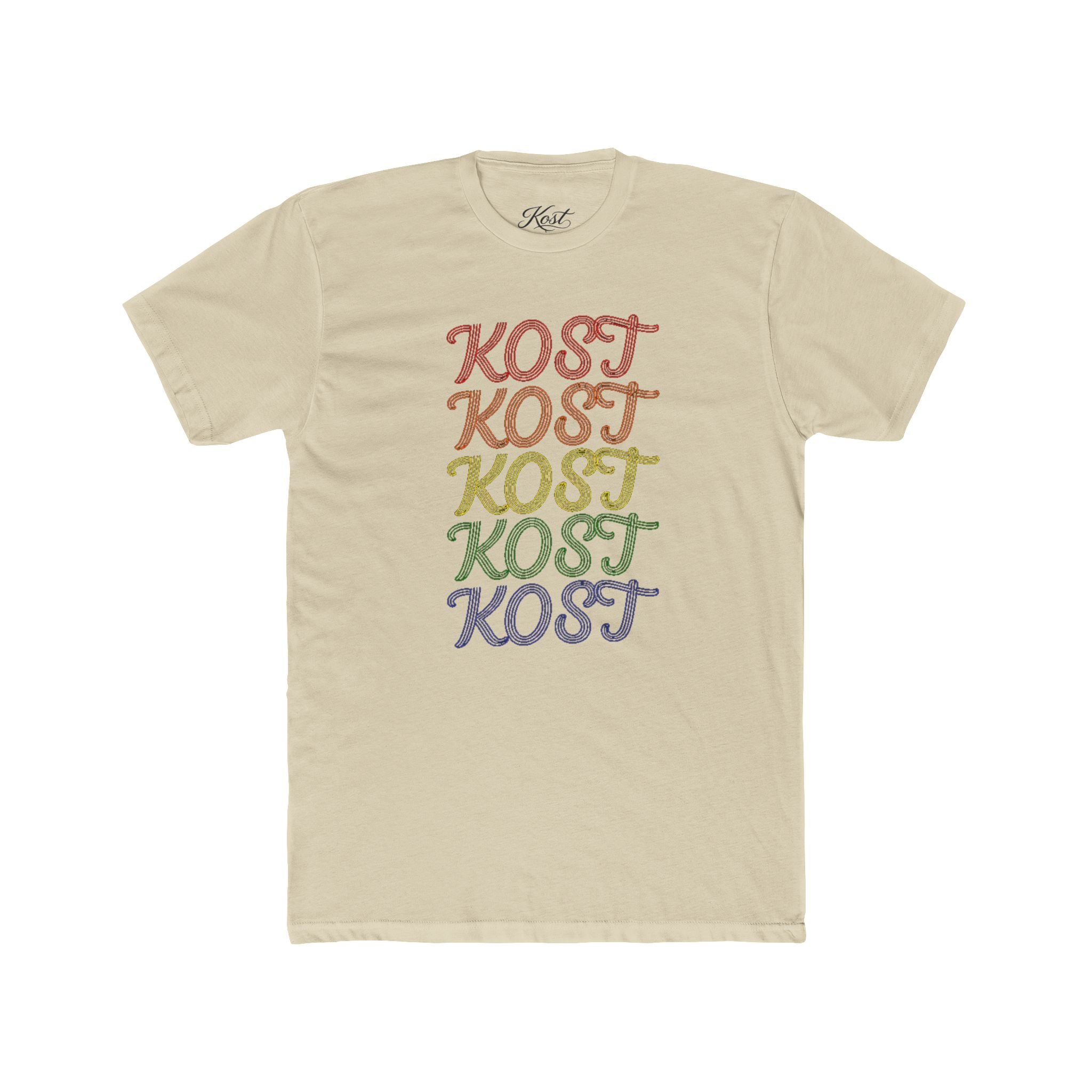 KOST Retro Rainbow Stack Tee