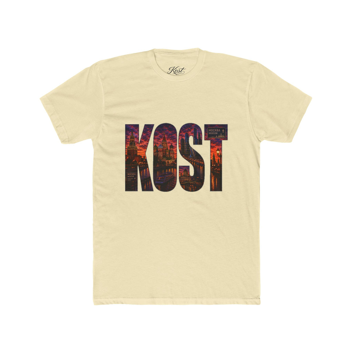 KOST Sunset Logo Tee — Graphic Crewneck T-Shirt